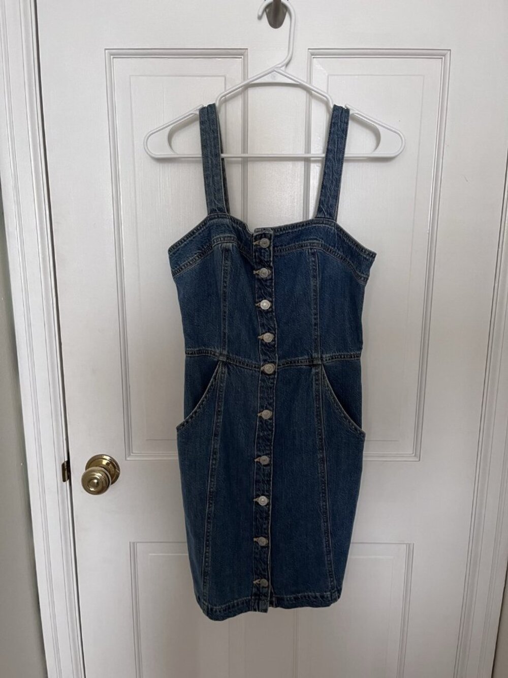 Levi's Denim Button-Front Dress